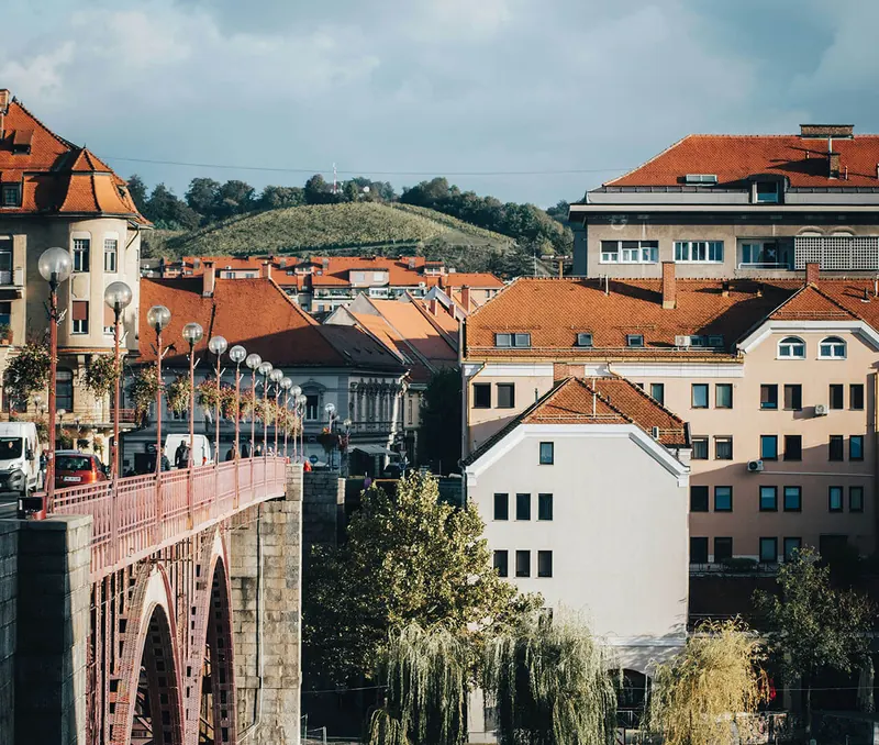 Maribor in most čez Dravo